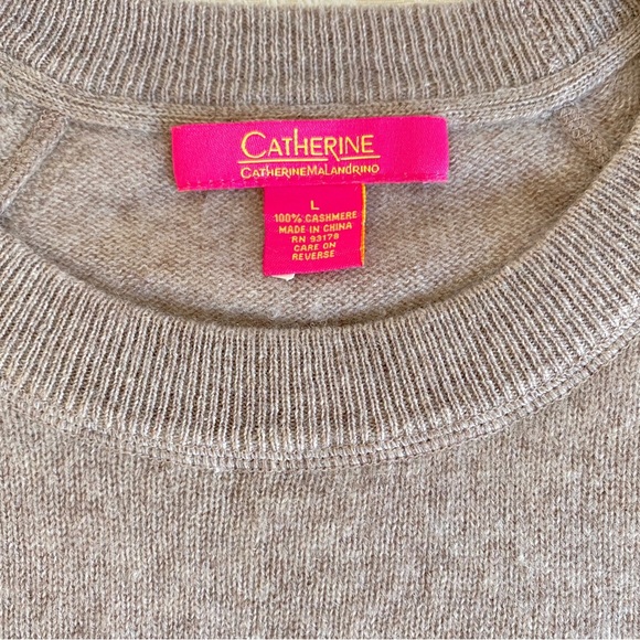 Catherine malandrino Beige Cashmere sweater - Picture 7 of 7